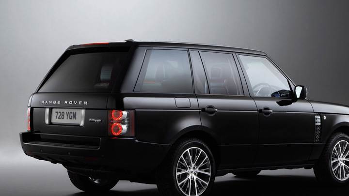 2011 Range Rover Autobiography Limited Edition In Black Side Pose